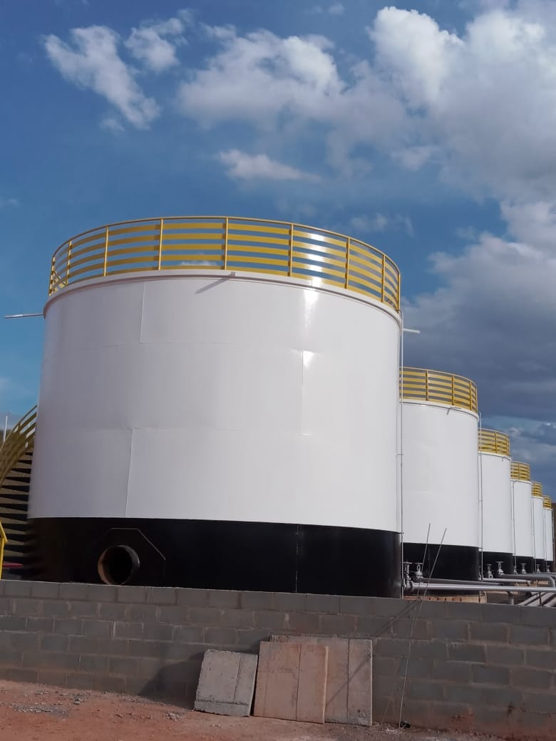 Ruff: Tanques de armazenamento